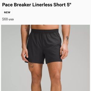 Men’s Lululemon shorts size Large